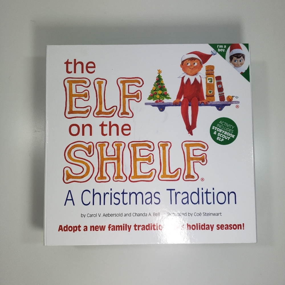 The Elf On The Shelf Elf, Book,Keepsake Box  Boy